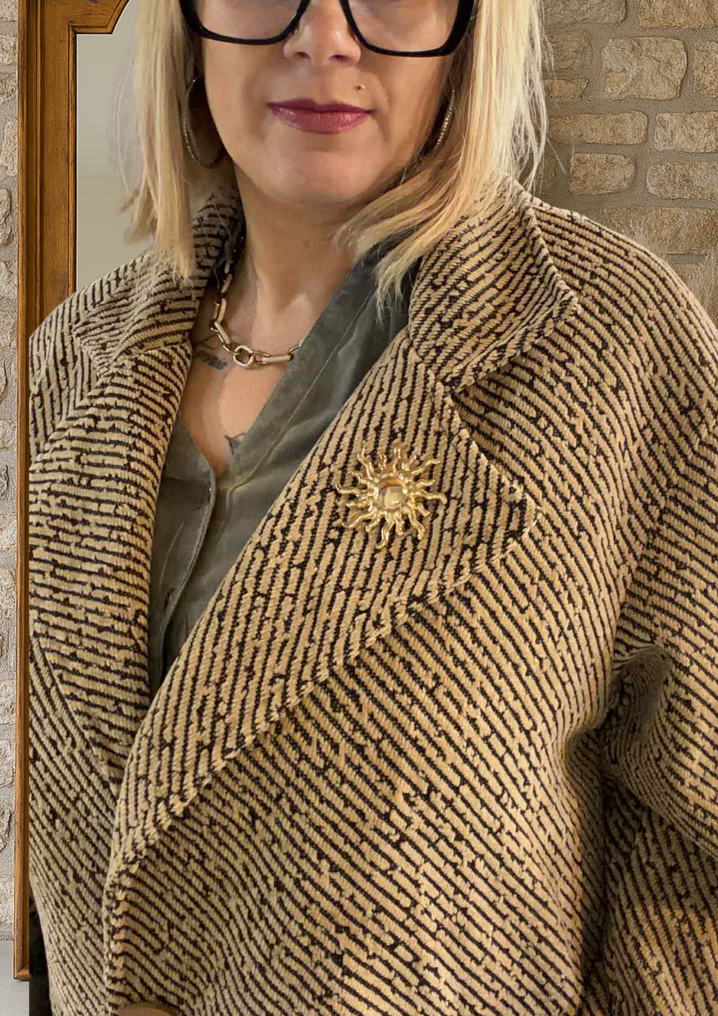 Veste velours Anaël