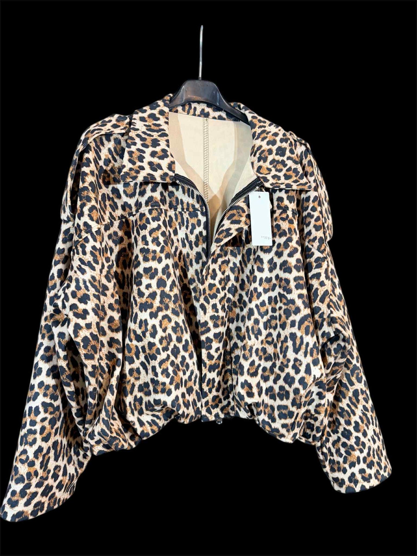 veste suédine léopard germaine