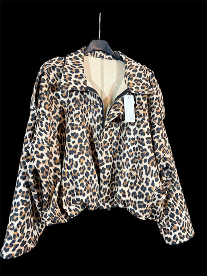 veste suédine léopard germaine