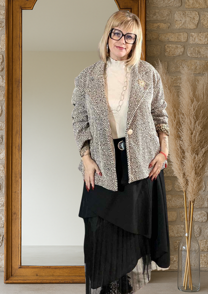 Veste velours Anaël